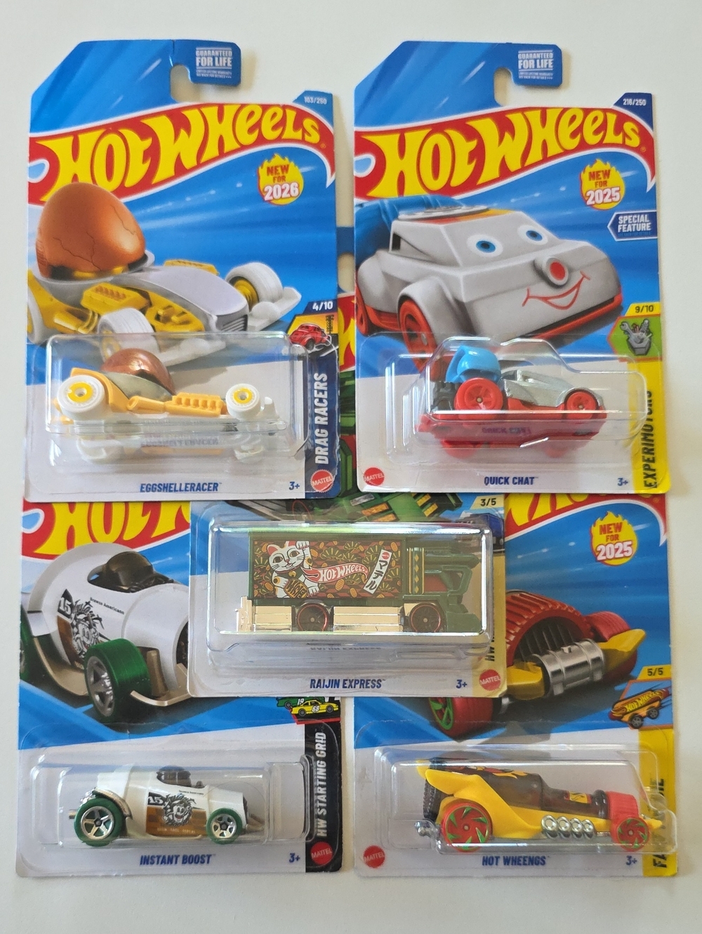 Hot Wheels Assortment Of Cars - Experimotors, Fast Foodie, Drag Racers, And More